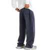 Men's Solid Color Baggy Sweatpants-INNBLAC Fashion Apparel