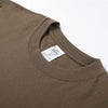 Crew Neck Solid Color Cotton Tee 250gsm