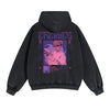 Enemies Y2k Streetwear Double Slider Zip Hoodie-INNBLAC