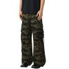 Camouflage Straight Leg Cargo Trousers