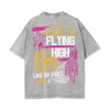 Faith Over Fear Graffiti Graphic Tee-INNBLAC