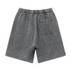 Washed Contrast Color Track Shorts