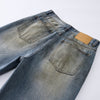 Muddy Washed Bootcut Jeans-INNBLAC