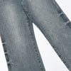 Vintage Wash Straight Leg Jeans-INNBLAC