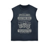 Speedlands Custom Bike Graphic Sleeveless Faded Tee-INNBLAC