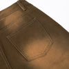 Vintage Brown Straight Leg Jeans-INNBLAC