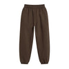 Solid Color Plush Lining Jogger-INNBLAC Fashion Apparel