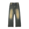 Faded Whiskers Bootcut Denim Jeans