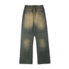 Faded Whiskers Bootcut Denim Jeans