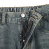 Vintage Washed Bootcut Denim Pants