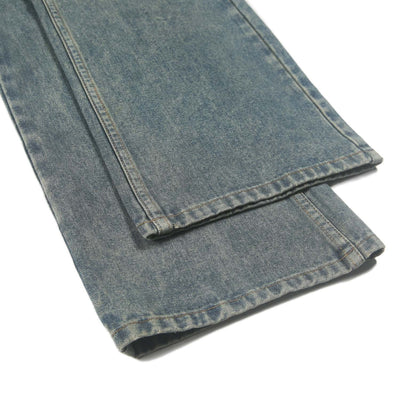 Vintage Washed Bootcut Denim Pants