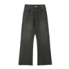 Faded Whiskers Bootcut Gray Jeans