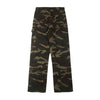 Camouflage Straight Leg Denim Pants