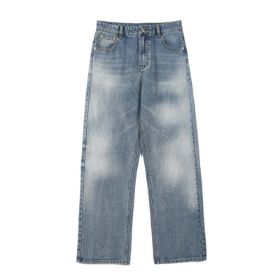 Faded Oversize Denim Pants