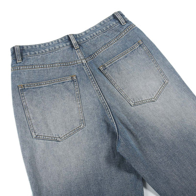 Faded Oversize Denim Pants