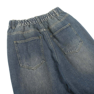 Whiskers Straight Leg Jeans-INNBLAC