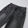 Men's Lightning Bootcut Jeans-INNBLAC