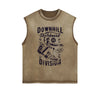 Downhill Skateboard Vintage Sleeveless Tee-INNBLAC