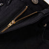 Black Stretch Bootcut Jeans-INNBLAC