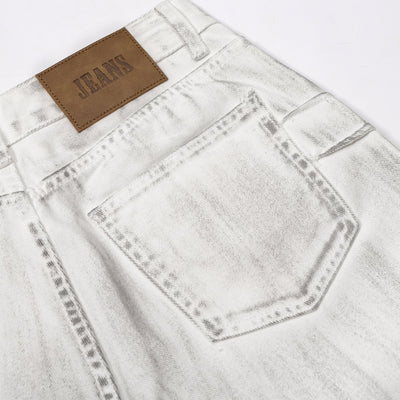 Heavy Duty Washed Wasteland Jeans-INNBLAC