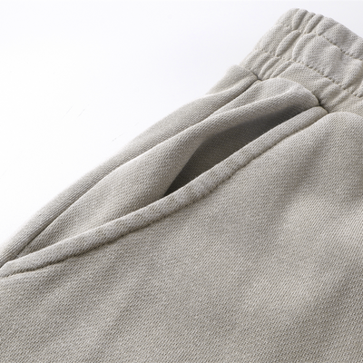 Vintage Washed Distressed Hem Sweatpants