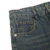 Washed Whiskers Straight Leg Jeans-INNBLAC