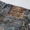 Street Digital Print Jeans-INNBLAC