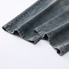 Washed Whiskers Baggy Jeans-INNBLAC