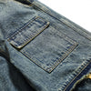 Multi-Pocket Patchwork Jeans