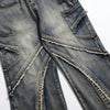 Y2K Fluid Patchwork Jeans