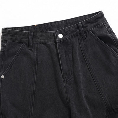 Heavyweight Bootcut Cargo Jeans