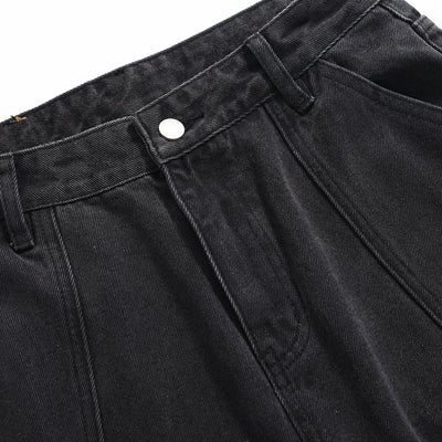 Heavyweight Bootcut Cargo Jeans