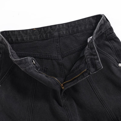 Heavyweight Bootcut Cargo Jeans