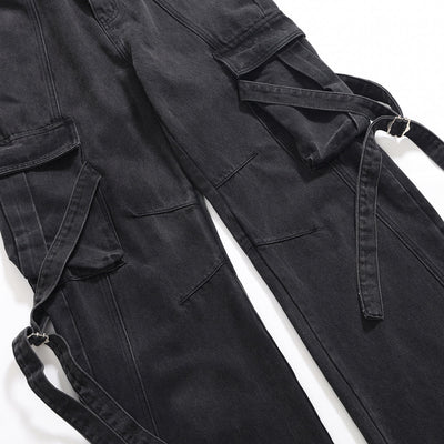 Heavyweight Bootcut Cargo Jeans