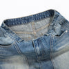 Washed Barrel-Leg Jeans