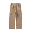 Solid Color Washed Cargo Sweatpants-INNBLAC Fashion Apparel