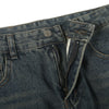 Washed Whiskers Straight Leg Jeans-INNBLAC