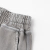 Heavy-Wash Baggy Patchwork Shorts