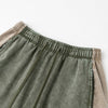 Vintage Wash Contrast Color Shorts