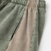 Vintage Wash Contrast Color Shorts