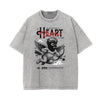 Washed Faded Cupid Sniper Graphic Tee