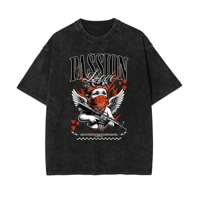 Cupid Sniper Streetwear Graphic Tee
