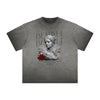 Distressed Faded Rebel Pattern Tee