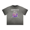 Distressed Abstract Street Fashion Graphic Tee