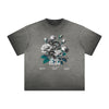 Heavyweight Street Art Abstract Graphic Tee