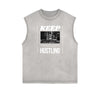 Street Style Abstract Graphic Tank Top