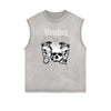 Street Style Abstract Graphic Tank Top