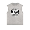 Street Style Abstract Graphic Tank Top