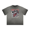 Heavyweight Street Style Abstract Graphic Tee