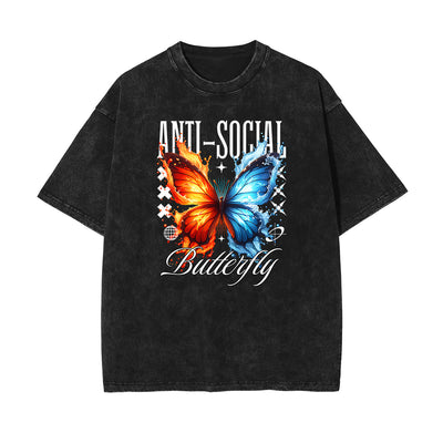 Street Style Abstract Pattern T Shirt